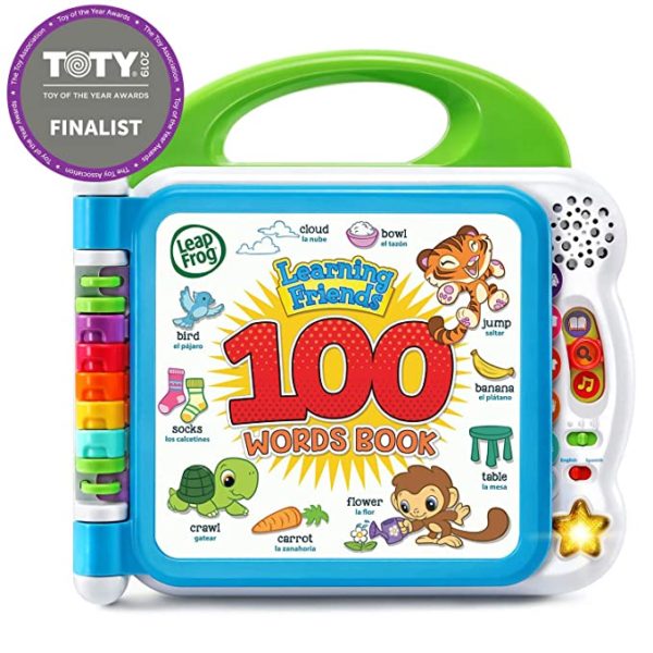 leapfrog learning friends 100 words book stores